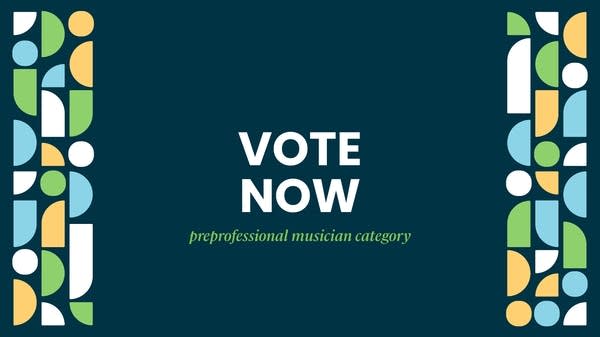 Poster Vote Now: Preprofessional Musician Category