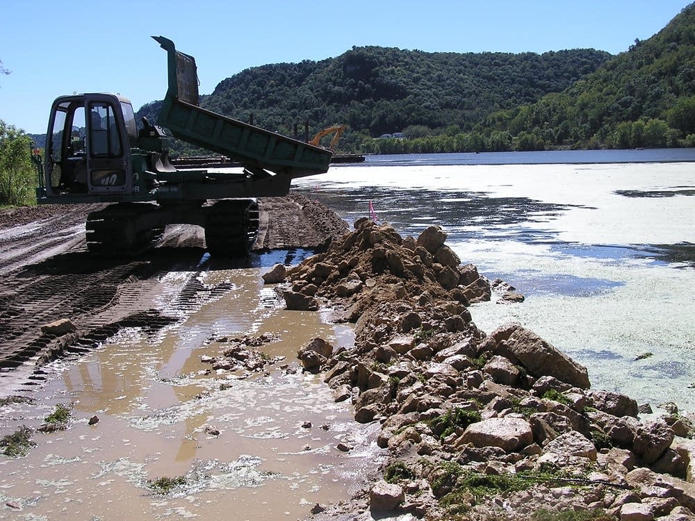 Dump rocks