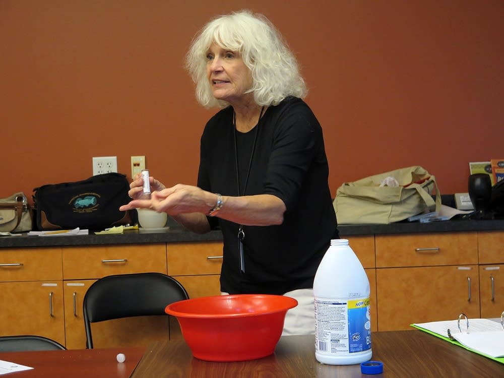 Bette Packer talked about chlorine use around food