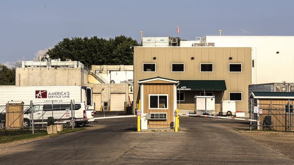 The meat packing plant American Foods Group