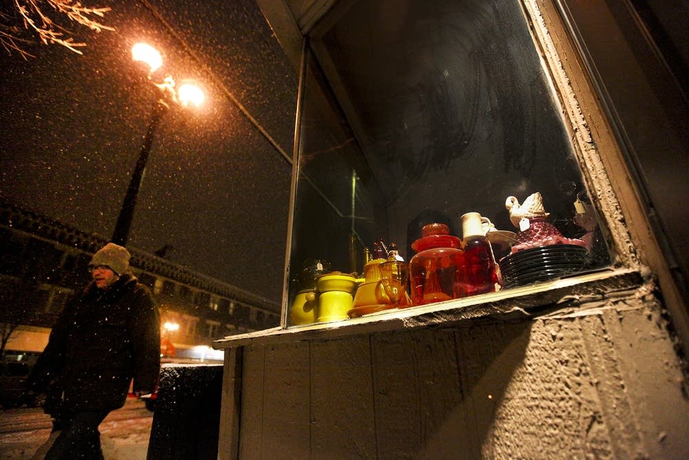 Snowy night