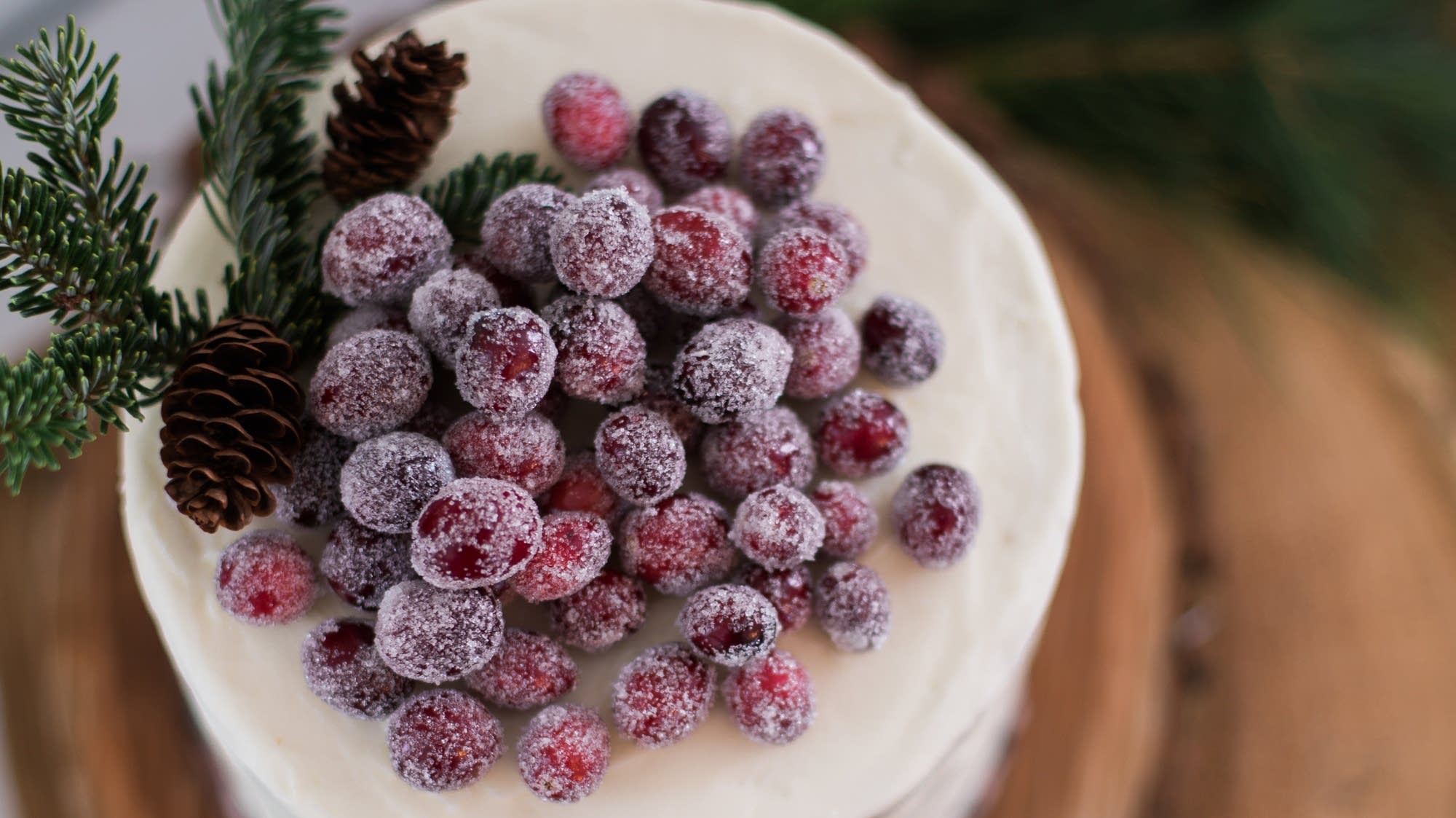 AEB- Christmas cake stock photo