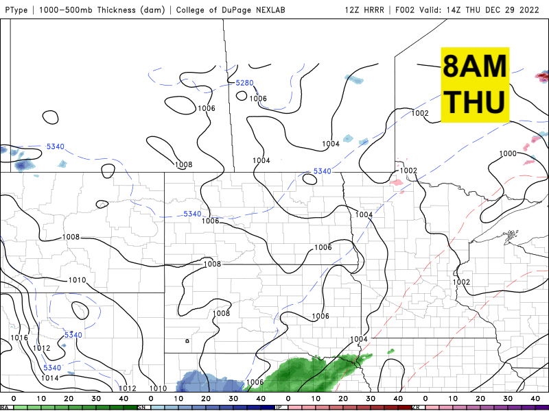 thu precip AM