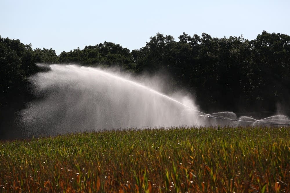 Irrigating farmland