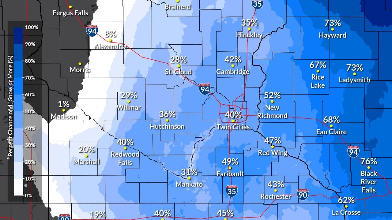 Chilly weekend; Saturday rain, then rain/snow mix overnight to snow on ...