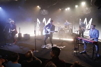 King Calaway performing on 'Jimmy Kimmel Live!'