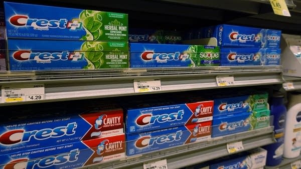 Boxes of Crest toothpaste boast the ADA seal. The product has to prove that it's legit. 