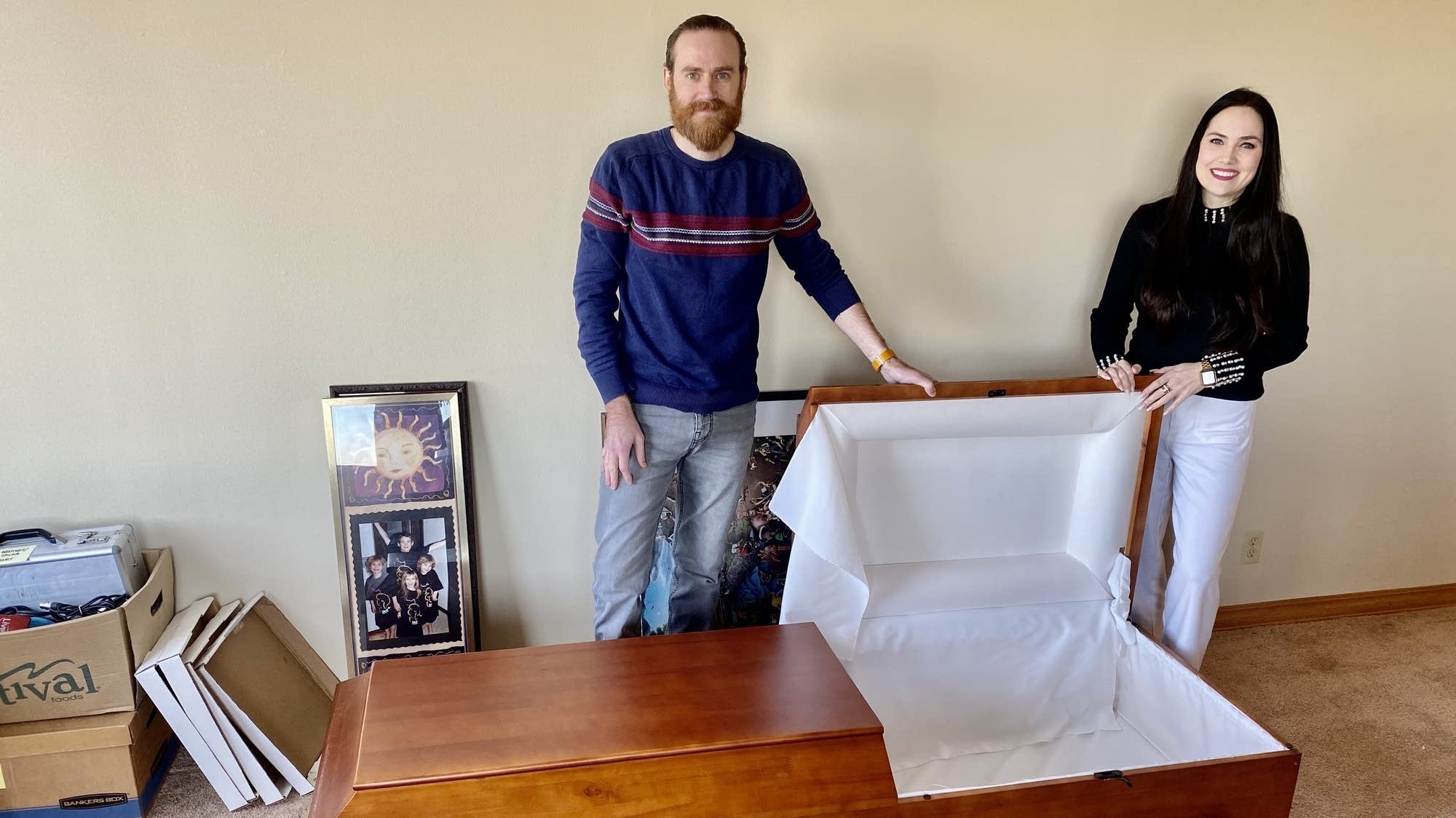 Casket, $150. Only used once: A Facebook ad, a FUN-eral and a family's love - Vimarsana News