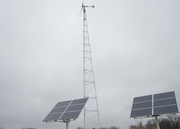 Two of WH Solar's oldest solar arrays