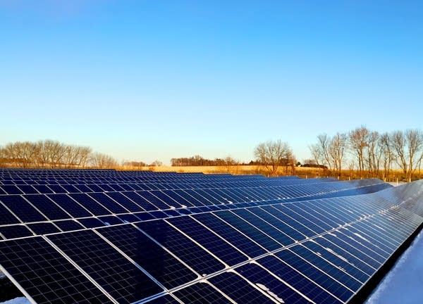 One of the solar farms in CleanChoice Energy's new community solar project