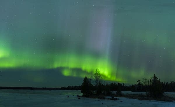 Northern lights may dance across Minnesota skies this weekend — including the Twin Cities