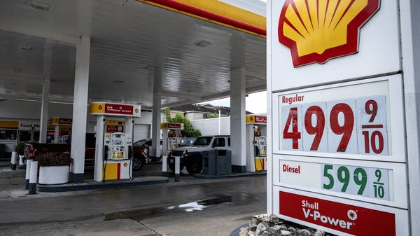As gas prices remain high, overall inflation will rise as that cost trickles down to other parts of the economy.
