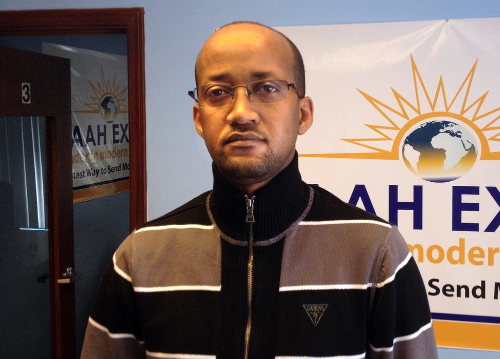 Aden Hassan, compliance officer for Kaah Express
