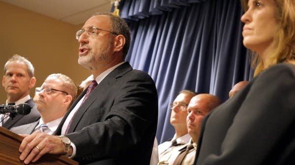 U.S. Attorney Andy Luger speaks to the media.