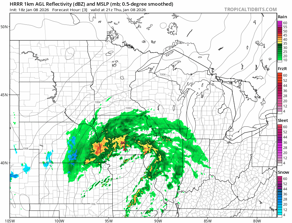 NOAA HRRR model