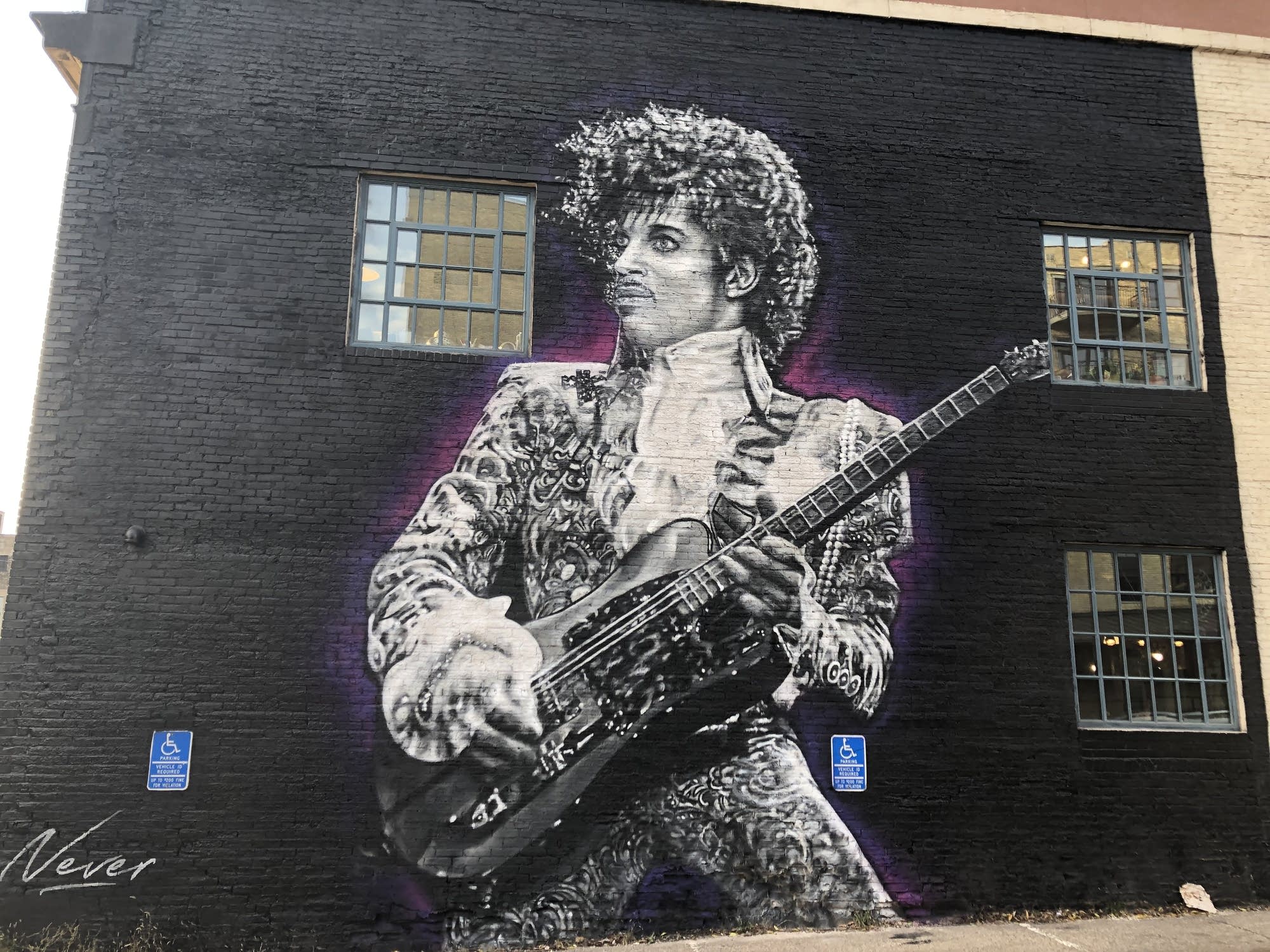 New Prince mural towers over North Loop in downtown Minneapolis