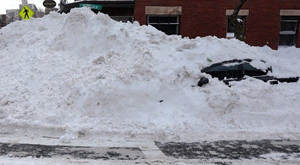 Spring melt releases car trapped for 7 weeks