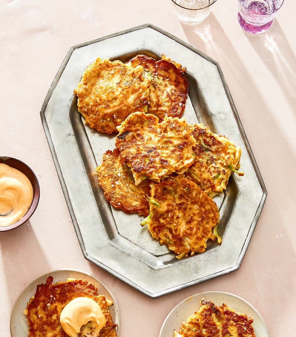 Kimchi Cabbage Cakes