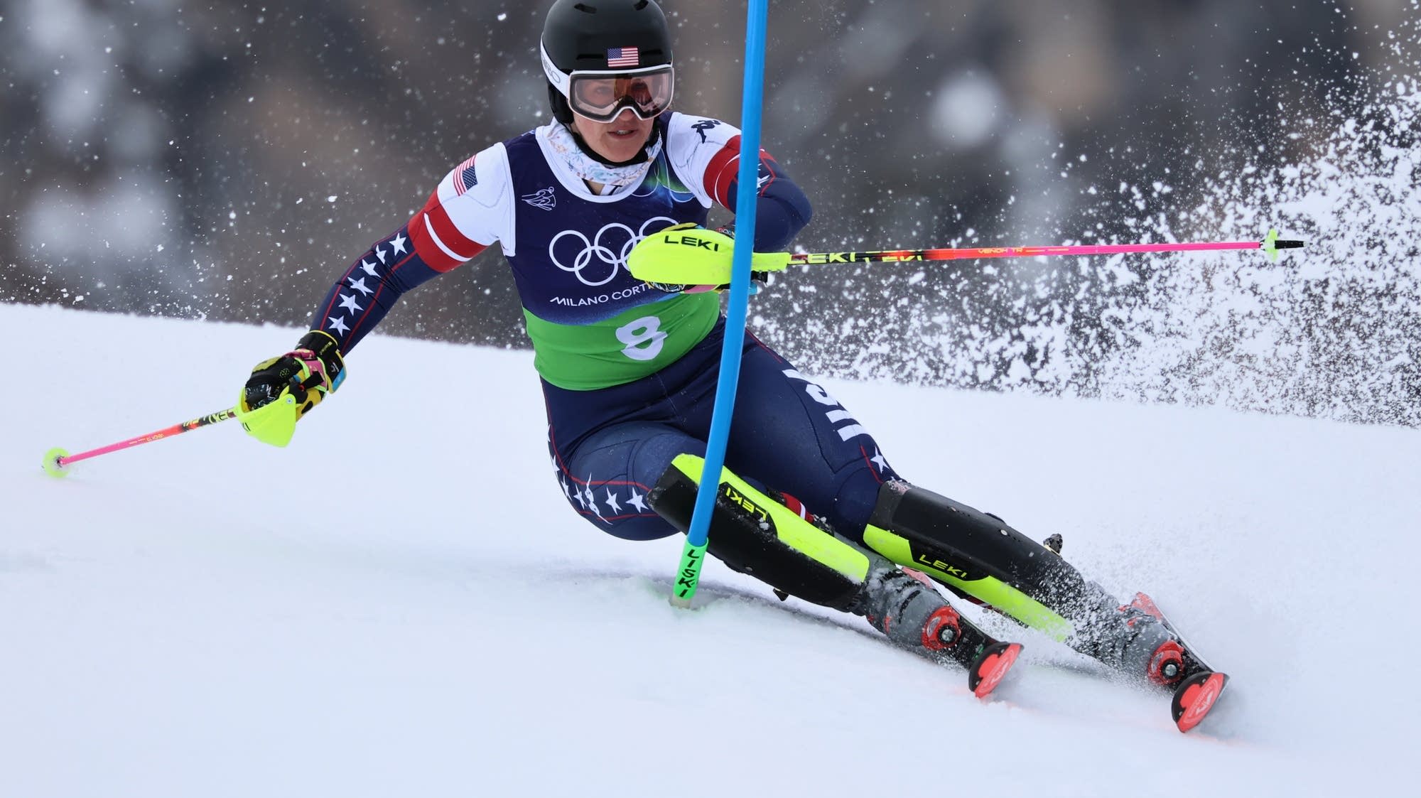 Minnesota alpine skier Paula Moltzan and teammate win Olympic bronze in women's team combined
