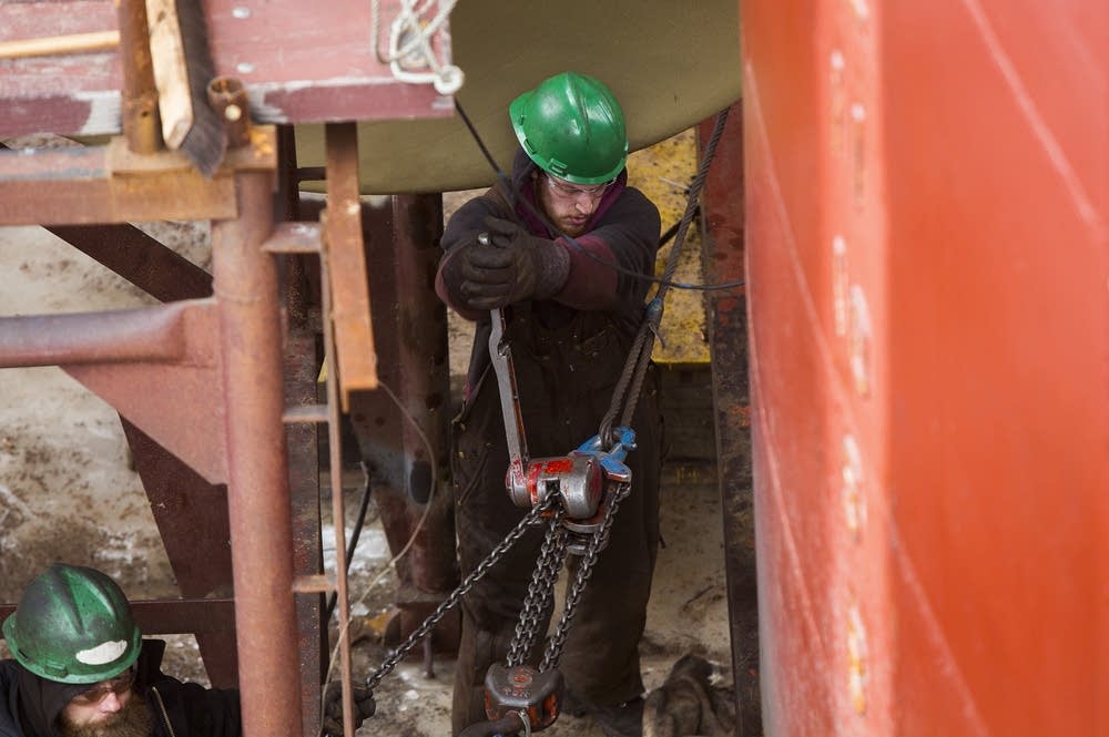 Dry dock maintenance