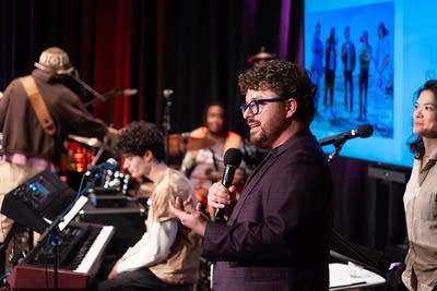 jazz band room3 performing at mpr