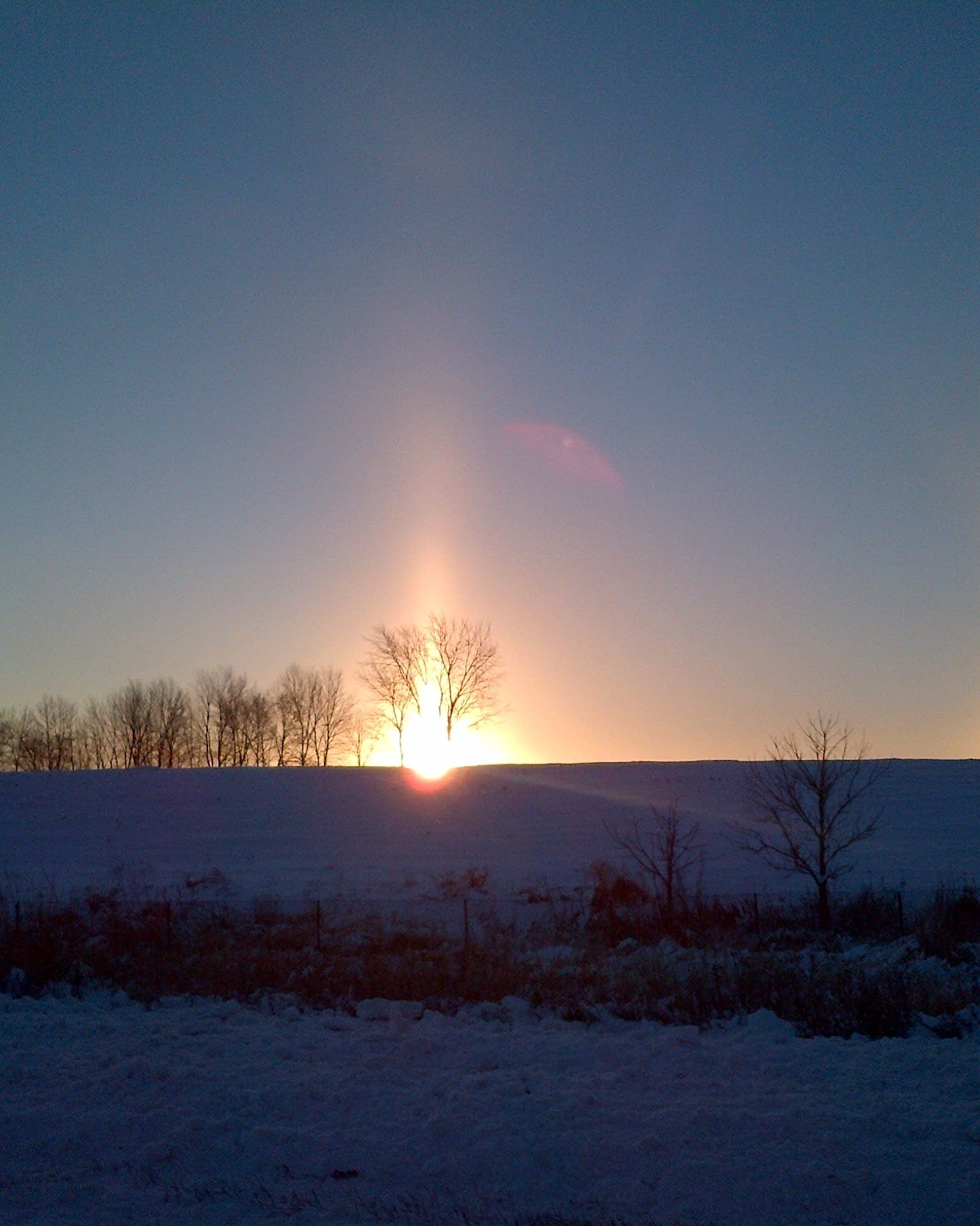 Cold Day Sun How Cold Does It Have To Be For Sun Dogs