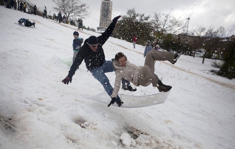 Snow Storms Continue In Israel