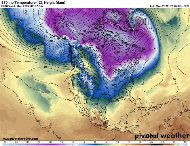 Temp loop this week