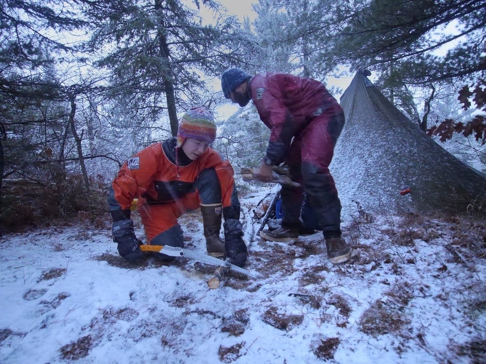 photos coping with winter in the boundary waters mpr news