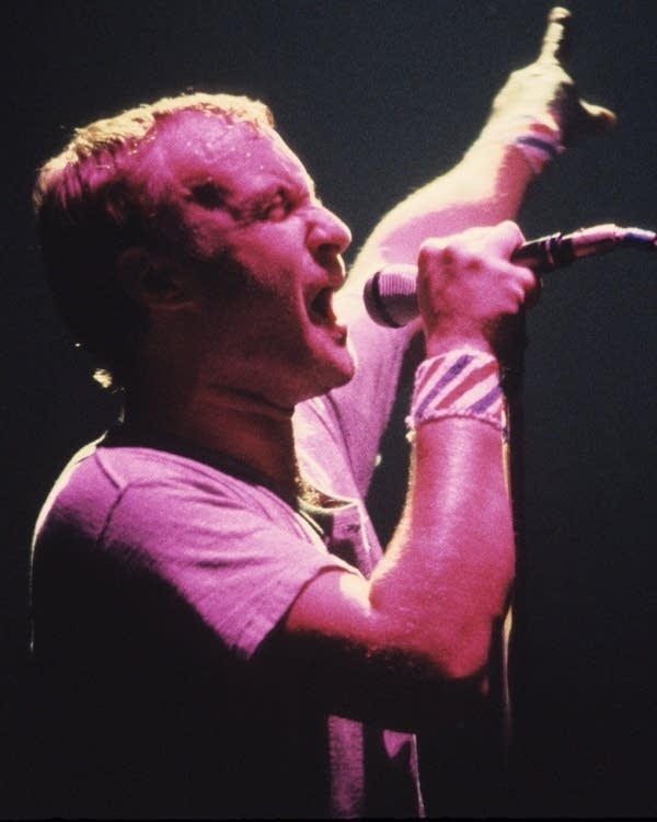 Phil Collins performing in 1981.