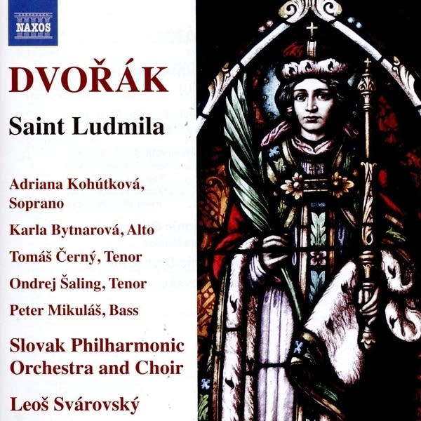 Poster Antonin Dvorak - St. Ludmila: Lord, have mercy on us!