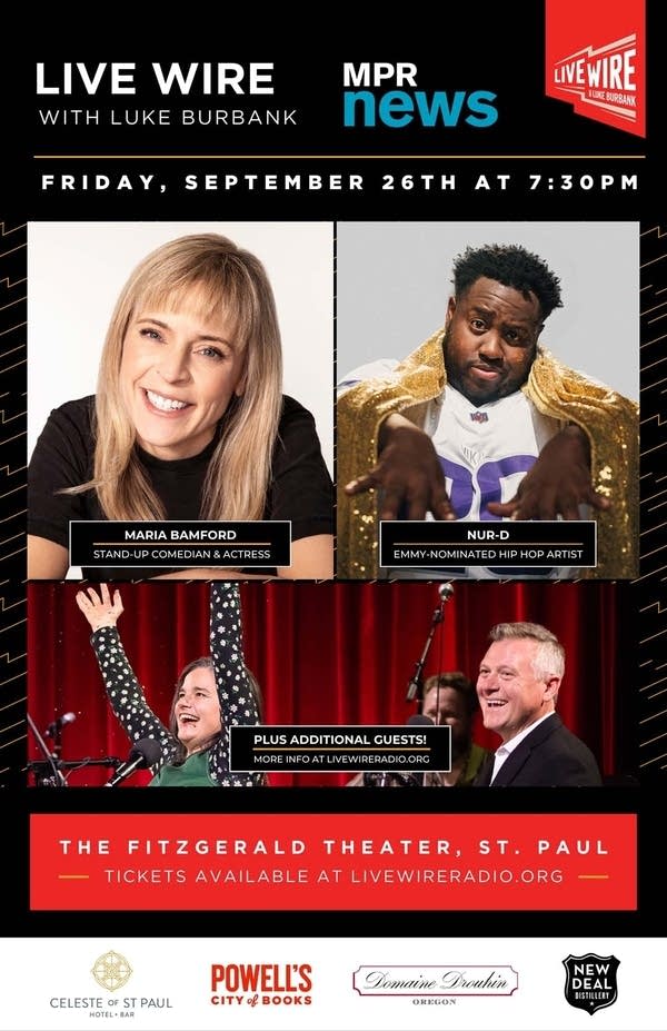 Live Wire with Luke Burbank: Friday, Sept. 26, 2025, at the Fitzgerald Theater in St. Paul