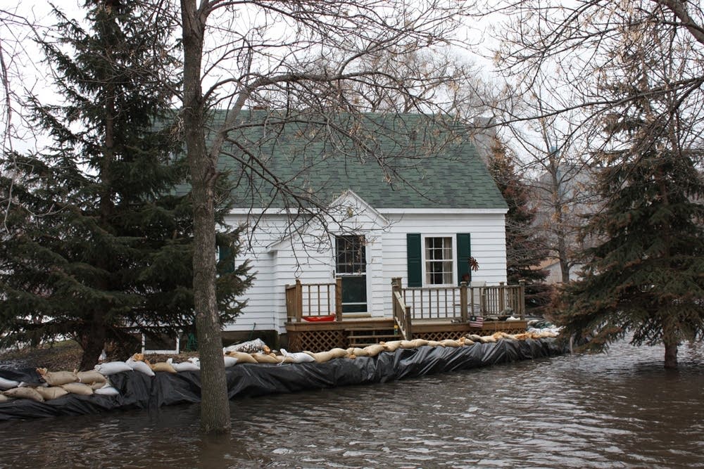 Breckenridge gets a reprieve from flooding Minnesota Public Radio News