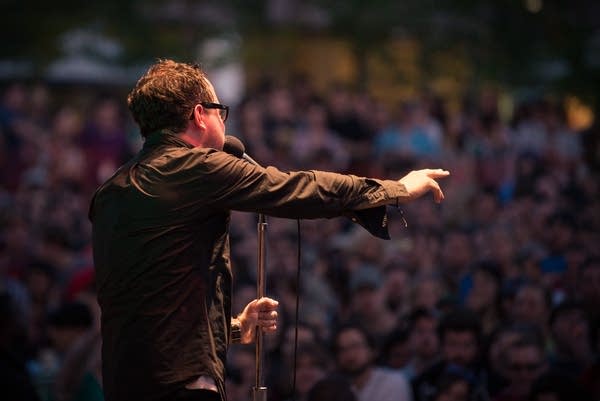 Who has the best stage banter?