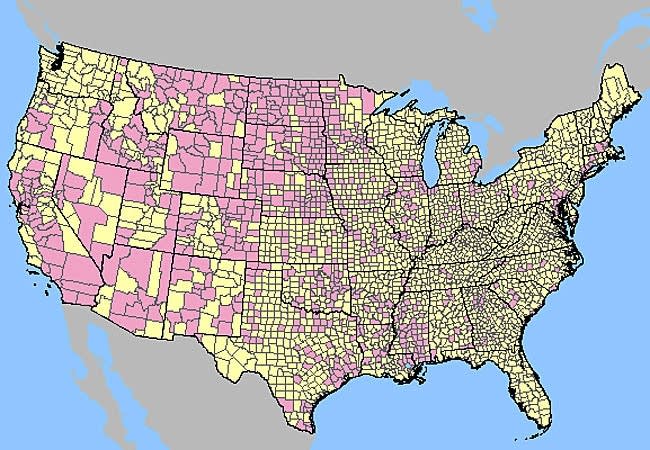 West Nile cases 2007