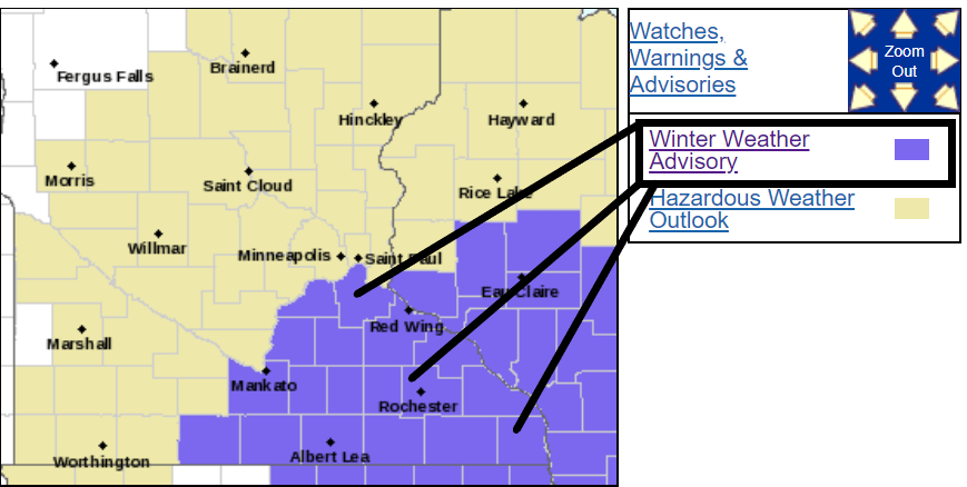 Snowy burst during PM rush hours; 40 degree temps possible by this weekend