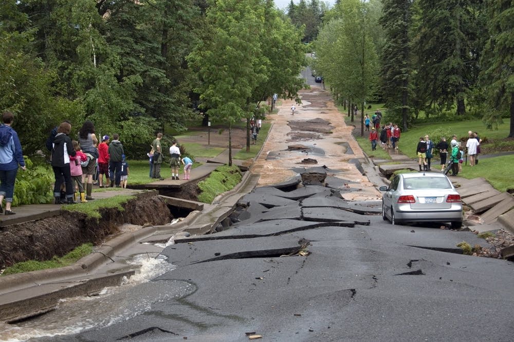 Photos Damage, destruction in wake of record Duluth flood Minnesota