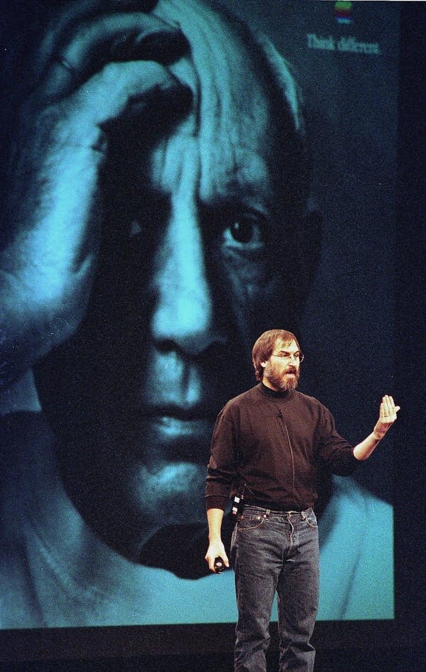 Apple CEO Steve Jobs, 1998.