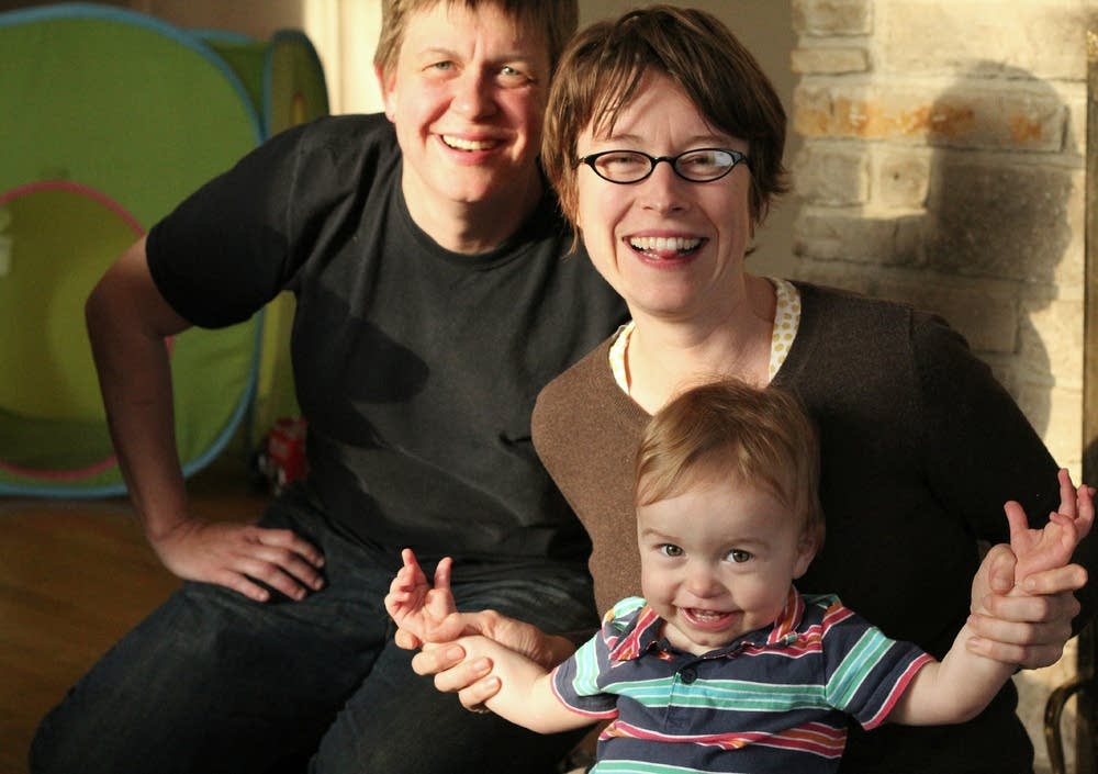 D Cadreau, Kelly Maloney and son Arlo