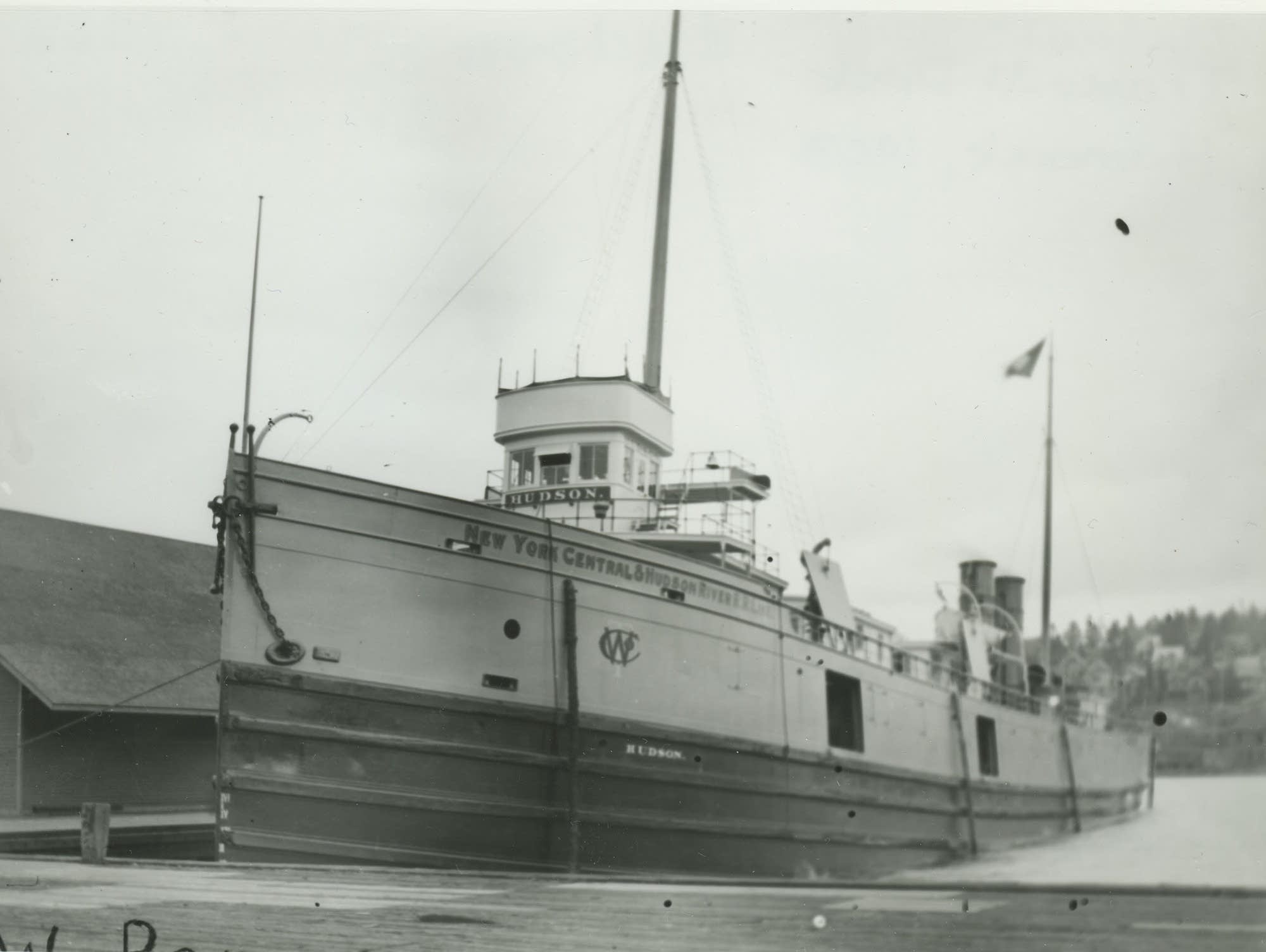 The Hudson was launched in 1888 and sank in Lake Superior in 1901
