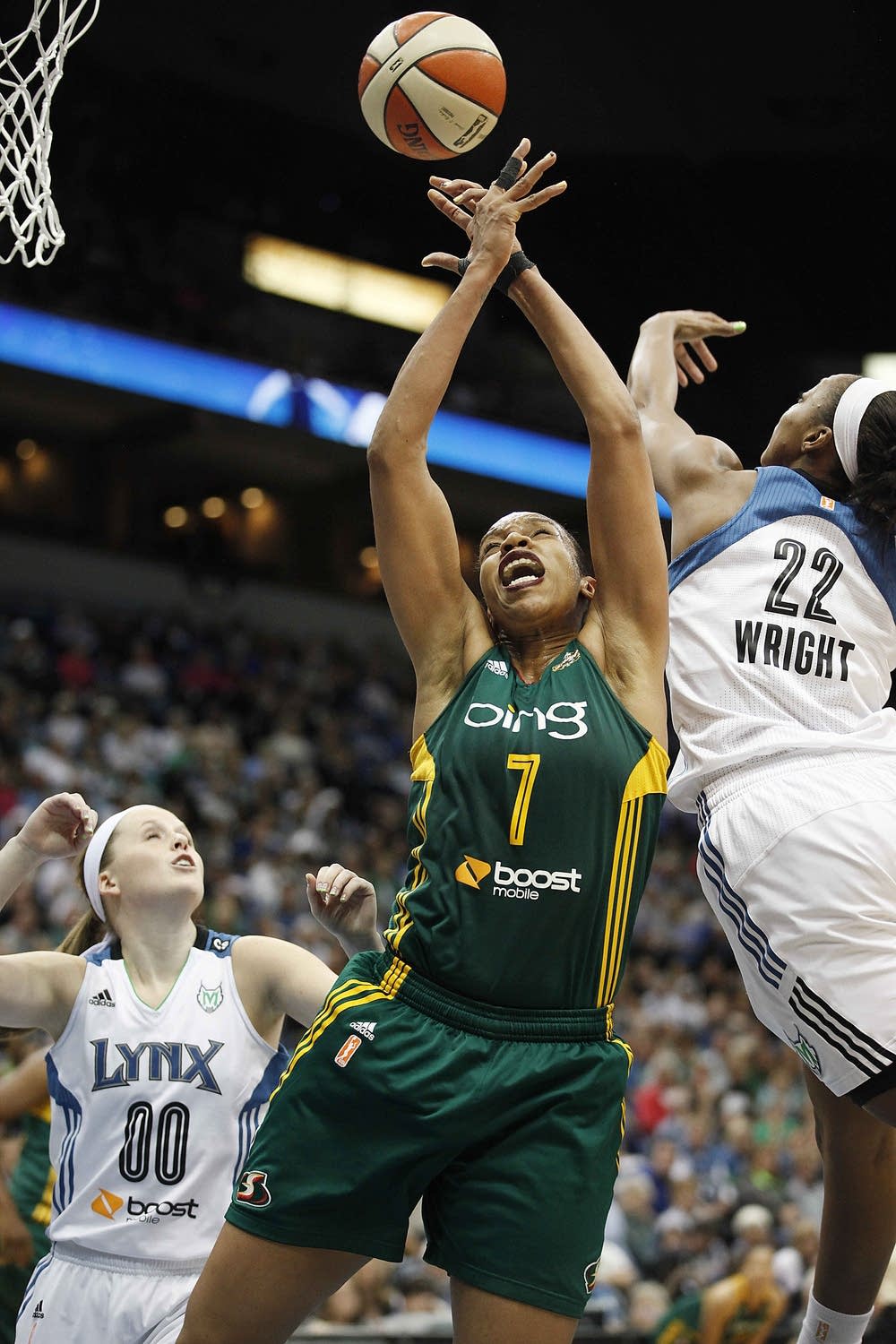 Tina Thompson, Monica Wright