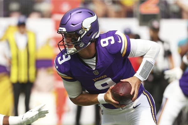 J.J. McCarthy's time with the Vikings has arrived. He'll face his favorite childhood team, the Bears