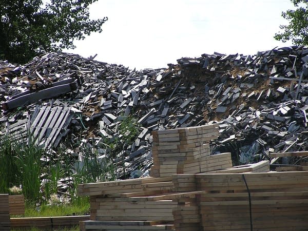 Scrap pile