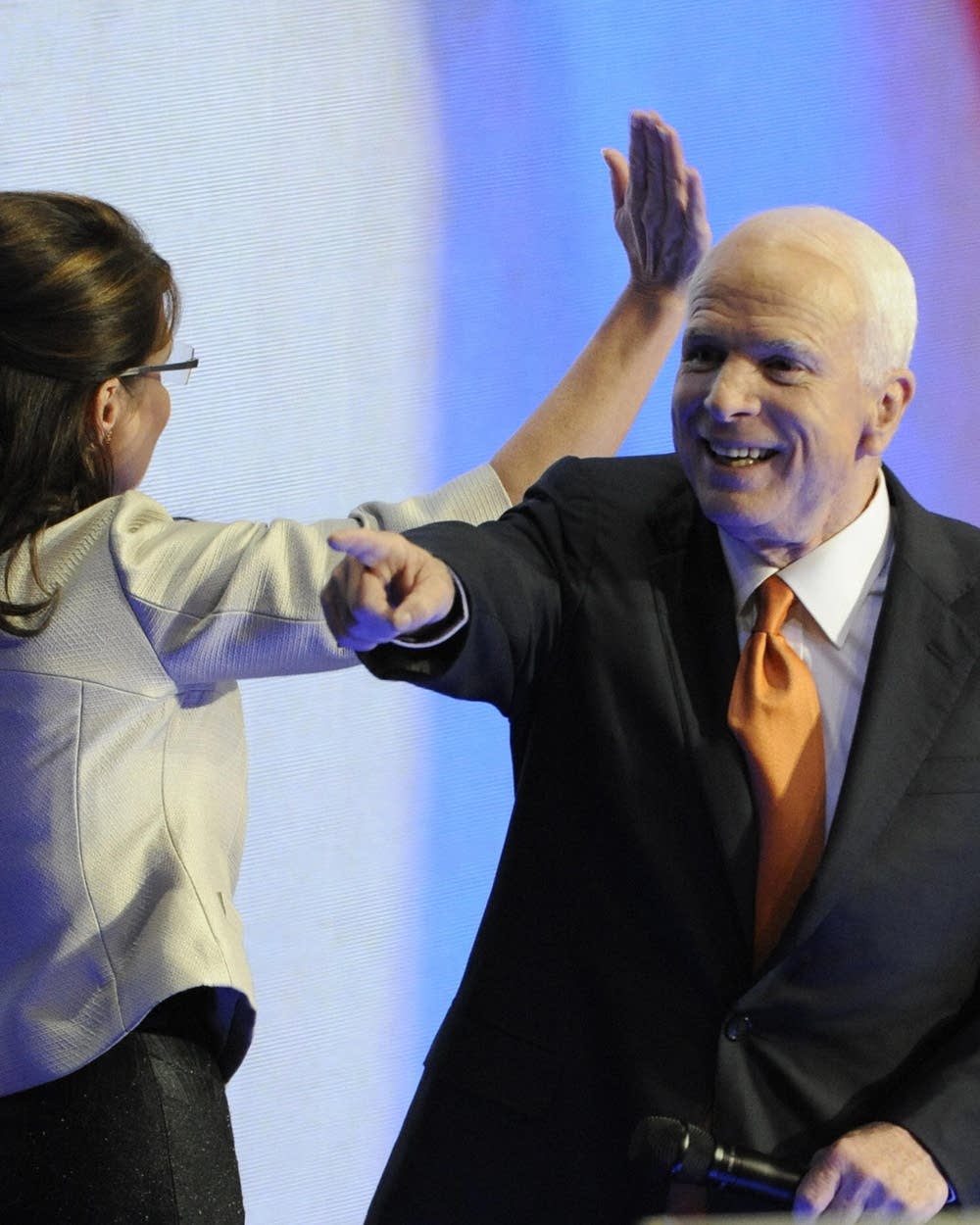 Palin mocks Obama; McCain claims nomination | MPR News