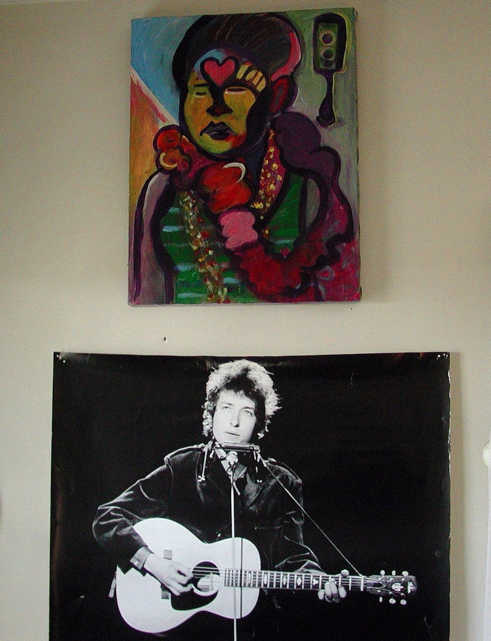 Side by side with Dylan