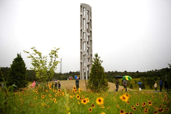 The Tower of Voices in Shanksville, Pa.