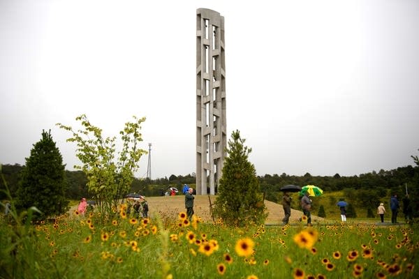 The Tower of Voices in Shanksville, Pa. 