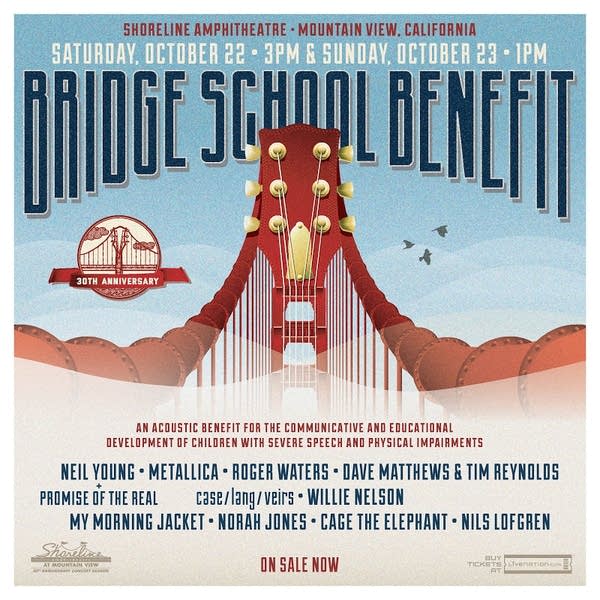 Win a flyaway trip to San Francisco to see the Bridge School Benefit