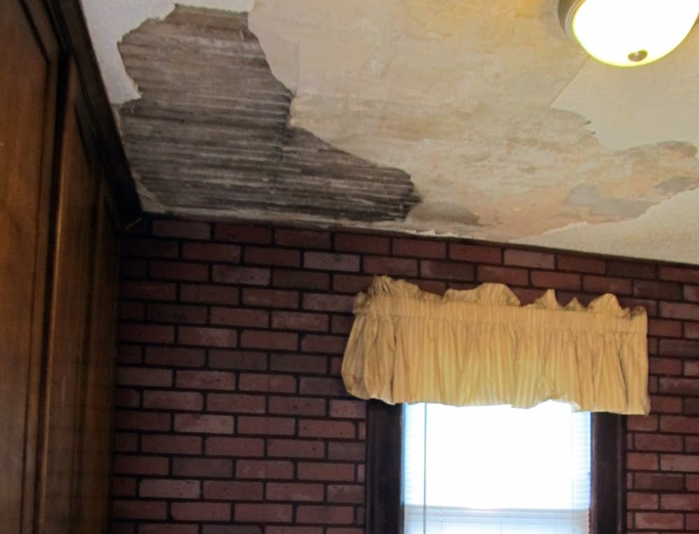 Damaged kitchen
