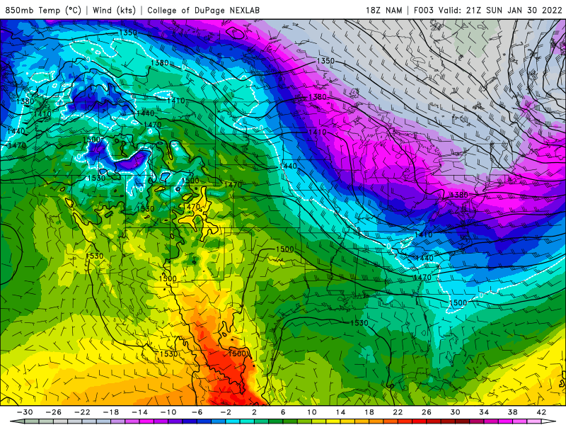 Mild start to the week, cold blast ahead